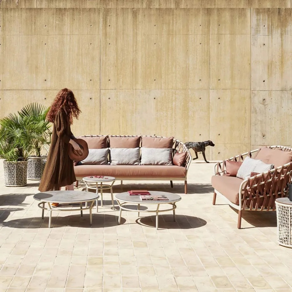 Niski Blat Hpl lub Ceramiczny Made in Italy - Emmacross by Varaschin Viadurini