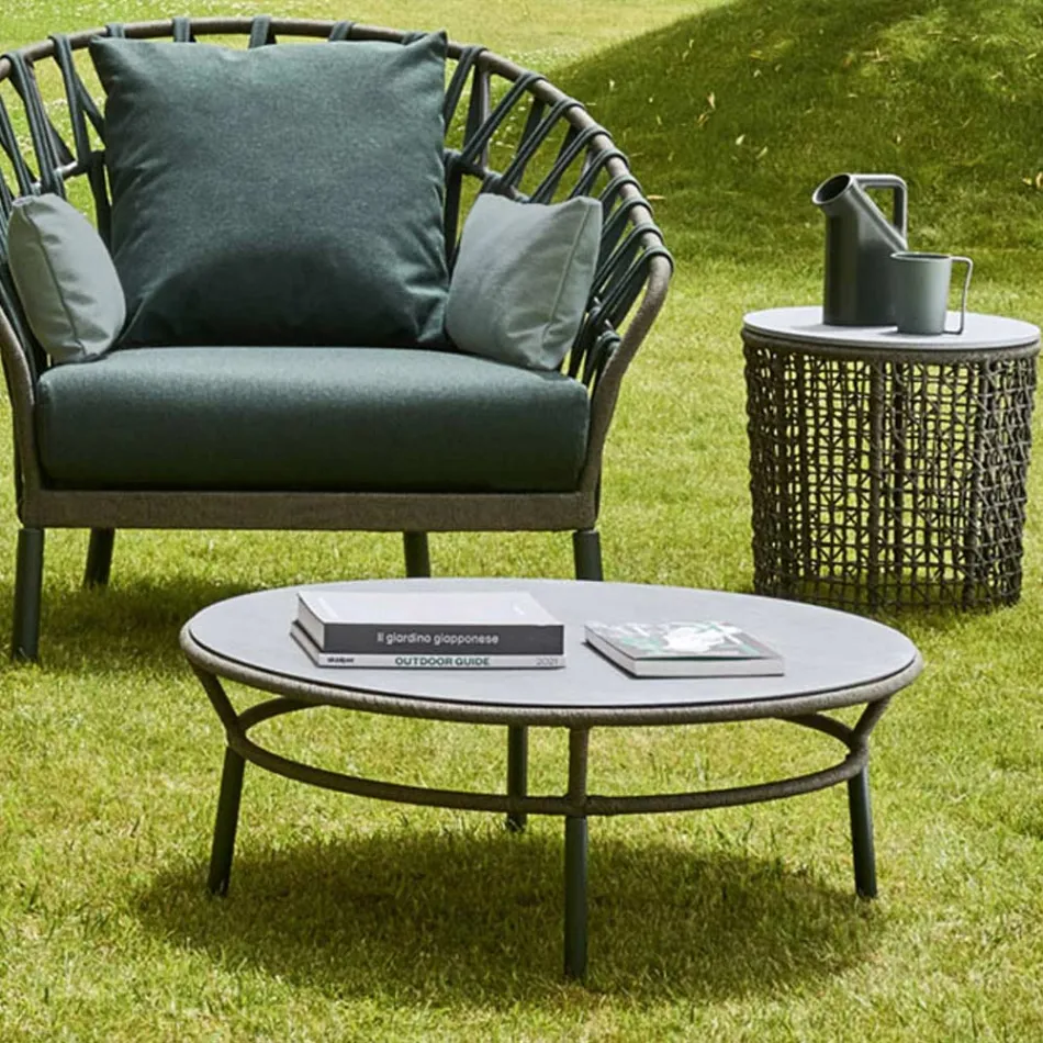 Niski blat Hpl lub ceramiczny Made in Italy - Emmacross by Varaschin Viadurini