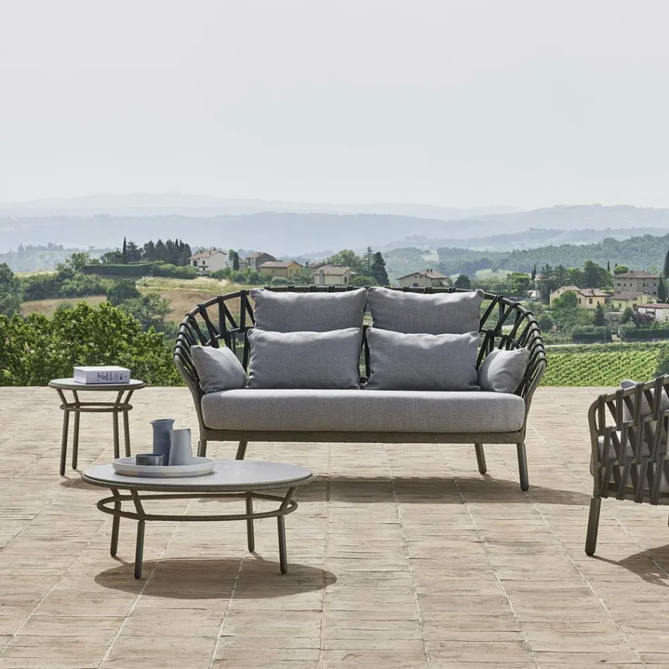 Niski blat Hpl lub ceramiczny Made in Italy - Emmacross by Varaschin Viadurini