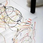 Szafka nocna z przezroczystego i kolorowego pleksi 2 rozmiary - Pelere Viadurini