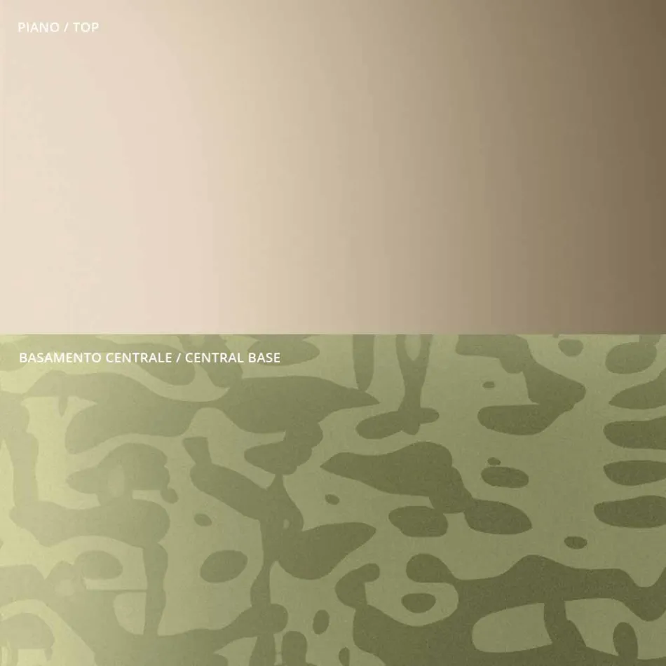 Stolik kawowy z kwadratowym szklanym lub metalowym blatem Made in Italy - Anakin Viadurini