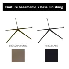 Stolik kawowy z okrągłym blatem Wykonany z kamionki Wyprodukowano we Włoszech - Siste Viadurini