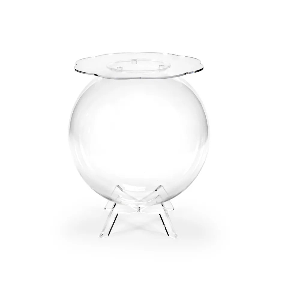 Uniwersalny stół kontenerowy z przezroczystej pleksi Made in Italy - Scar Viadurini