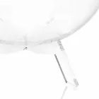 Niebieski okrągły stół / pojemnik Biffy, nowoczesny design wykonany we Włoszech Viadurini