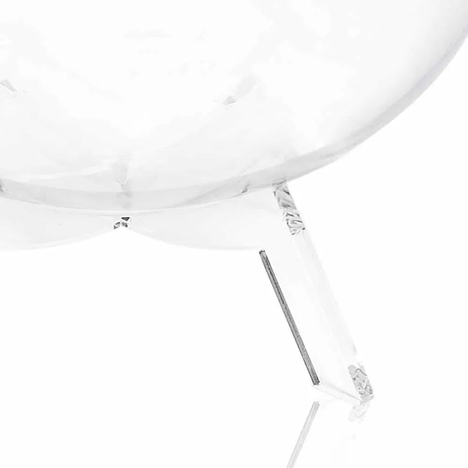 Stolik kawowy / okrągły czarny pojemnik Biffy, nowoczesny design wykonany we Włoszech Viadurini