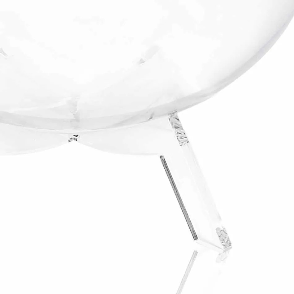 Stolik kawowy / okrągły zielony pojemnik Biffy, nowoczesny design wykonany we Włoszech Viadurini