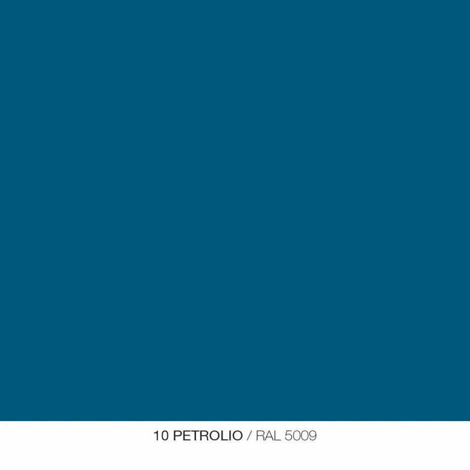 Stolik kawowy do salonu ze stali kolorowej, nowoczesny design - Josyane Viadurini