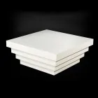 Konstrukcja stolik do kawy Sylwetka Cadeau włókien drzewnych Viadurini