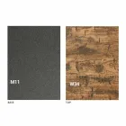 Rozkładany stolik kawowy z drewna Made in Italy - Vincenzo Viadurini