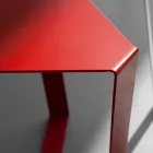 Made in Italy Design Kolorowy metalowy stolik kawowy - Yasmine Viadurini