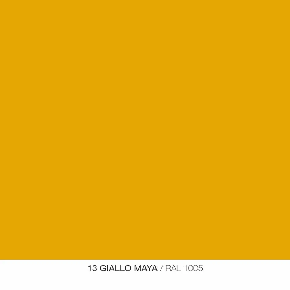 Stolik kawowy z kolorowego metalu o nowoczesnym włoskim designie - Yasmine Viadurini