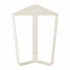 Stolik kawowy z kolorowego metalu o nowoczesnym włoskim designie - Yasmine Viadurini