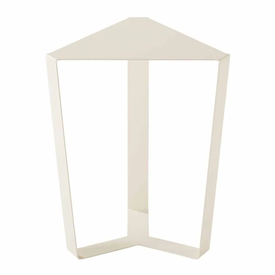 Stolik kawowy z kolorowego metalu o nowoczesnym włoskim designie - Yasmine Viadurini