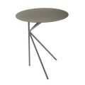 Okrągły metalowy stolik kawowy, projekt w różnych kolorach i 2 rozmiarach - Olesya