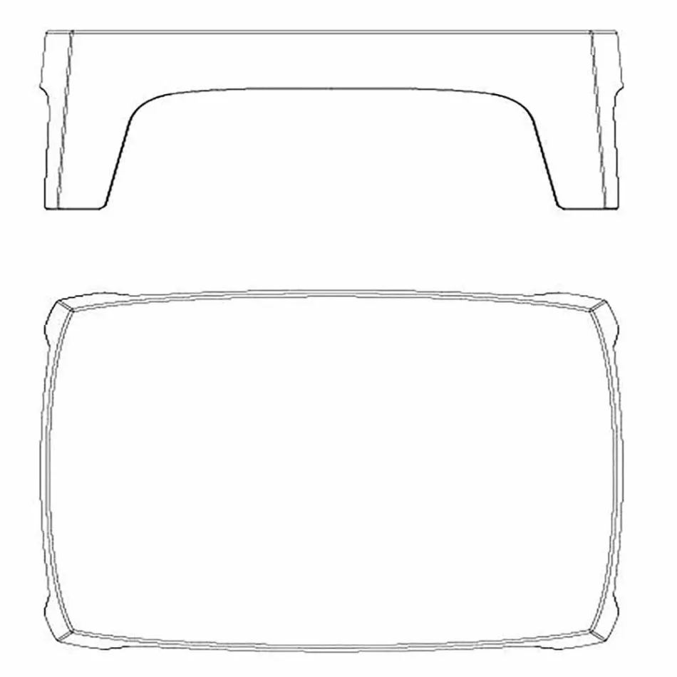 Solidny stolik kawowy Vondom z polipropylenu Viadurini