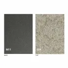 Rozkładany stolik kawowy z blatem z efektem zaprawy Made in Italy - Romantic Viadurini