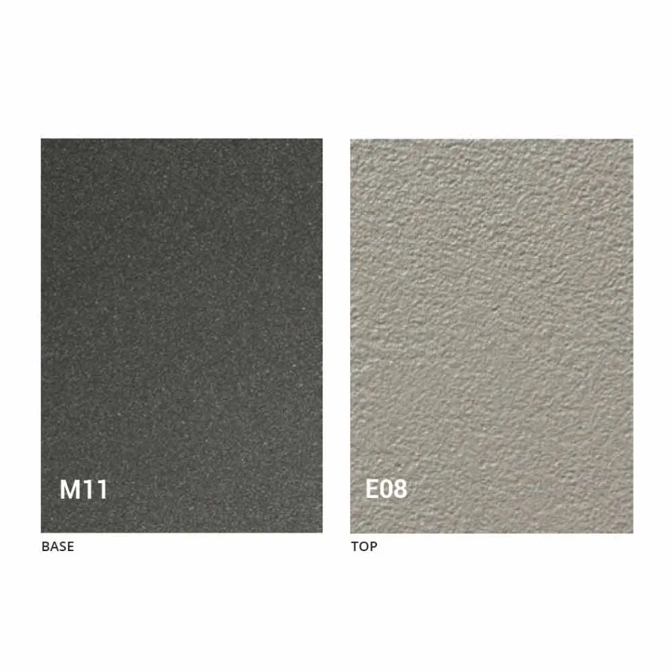 Rozkładany stolik kawowy z blatem z efektem zaprawy Made in Italy - Romantic Viadurini