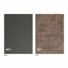 Rozkładany stolik kawowy z blatem z efektem zaprawy Made in Italy - Romantic Viadurini