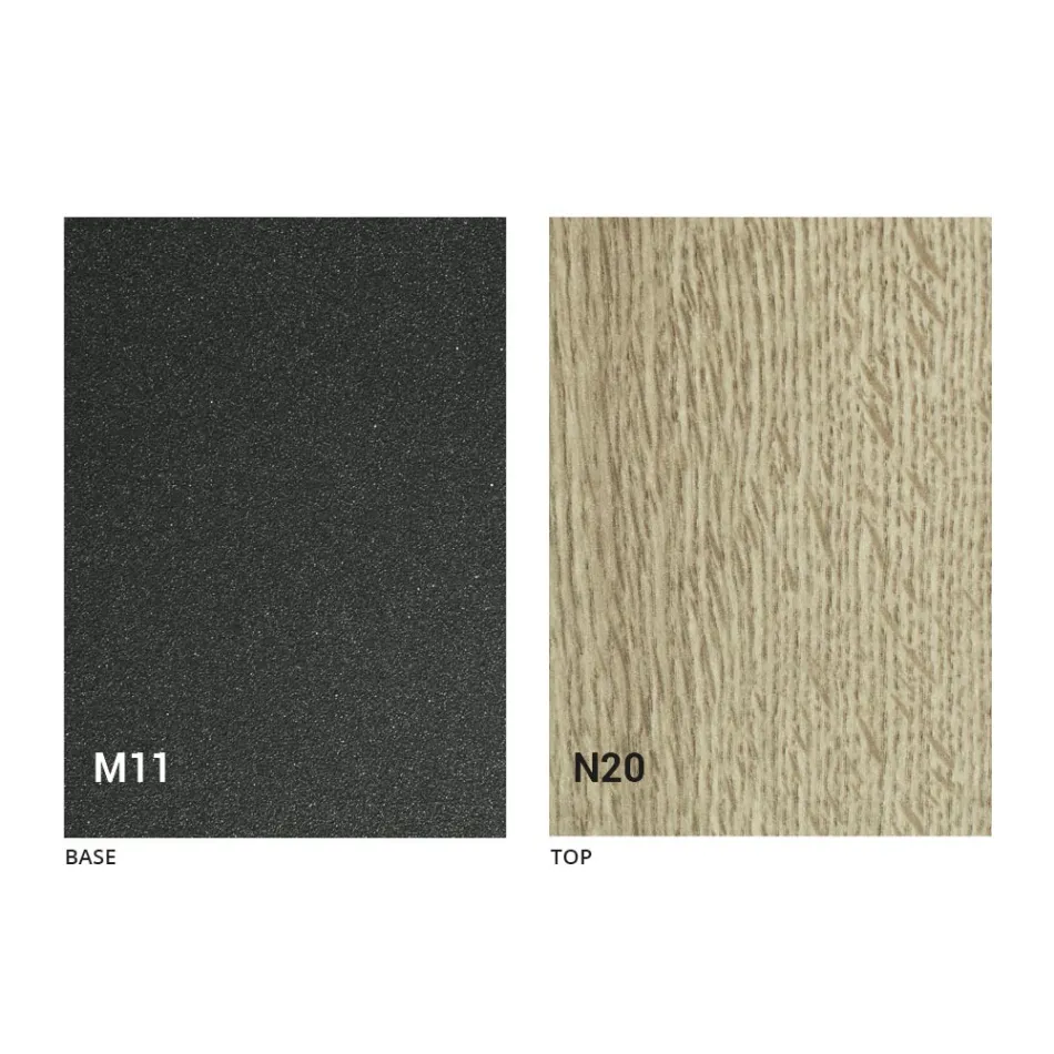 Stolik kawowy, który można przekształcić w stół kuchenny, wyprodukowany we Włoszech Design - Genio Viadurini