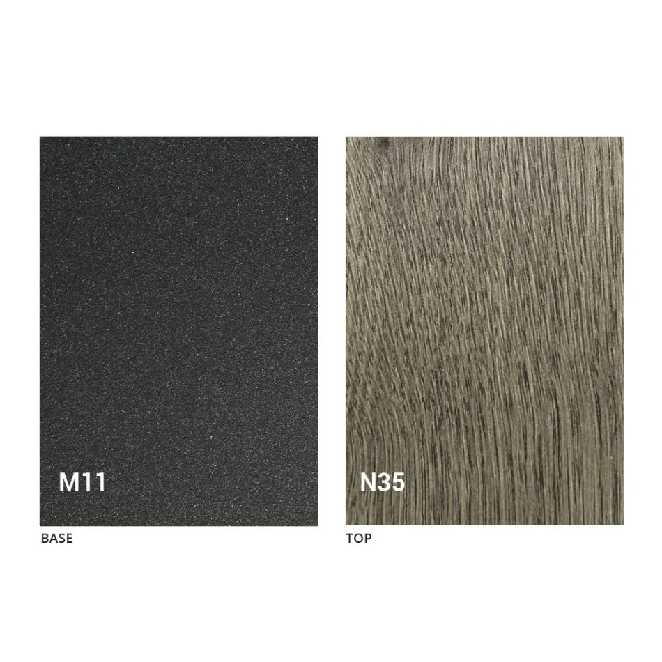 Stolik kawowy, który można przekształcić w stół kuchenny, wyprodukowany we Włoszech Design - Genio Viadurini