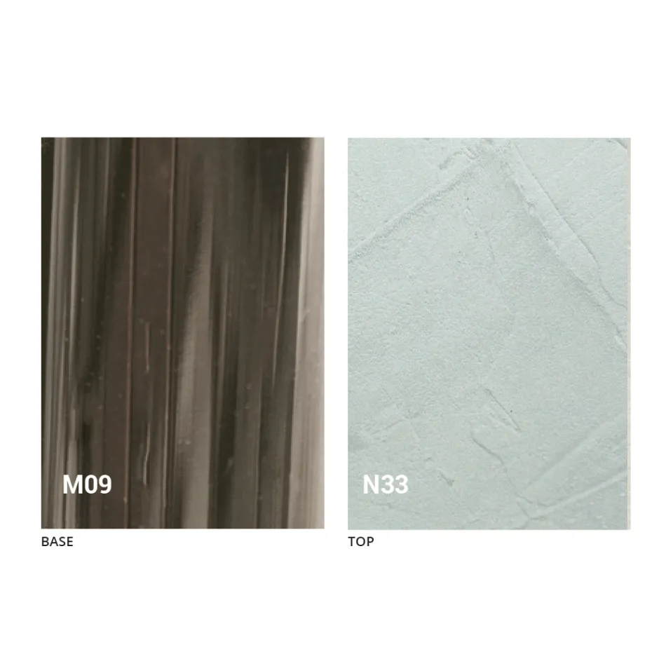 Nowoczesny stolik kawowy z drewna i metalu wykonany we Włoszech - Gabri Viadurini