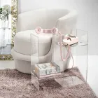 Stolik sofowy z przezroczystego lub przydymionego pleksiglasu Made in Italy - Janne Viadurini