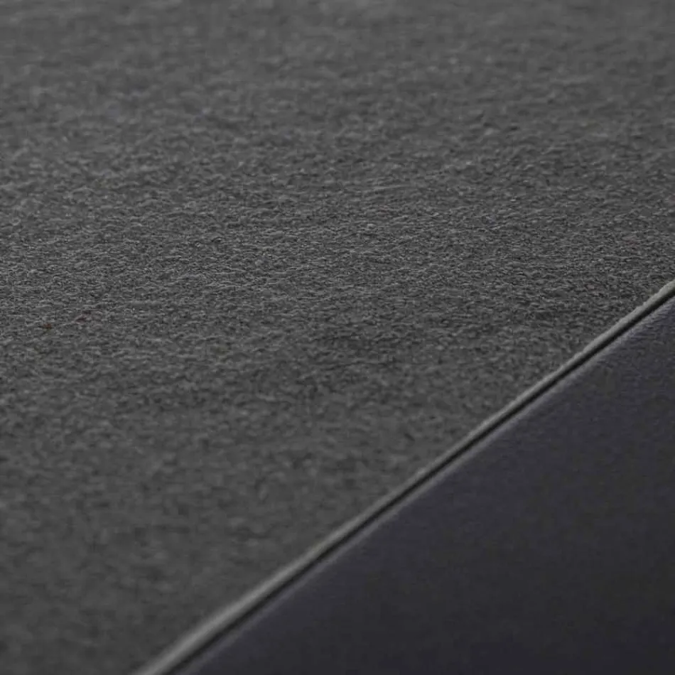 Stolik kawowy na zewnątrz z aluminiową podstawą i ceramicznym blatem - Maino Viadurini