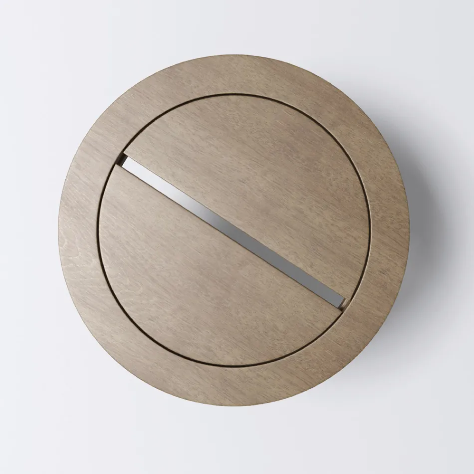 Stolik kawowy ogrodowy z drewna tekowego wyprodukowany we Włoszech - Briga Viadurini