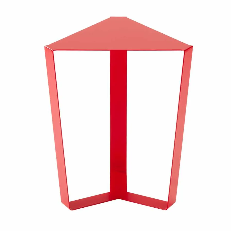 Zewnętrzny stolik kawowy metalowy Różne kolory, nowoczesny włoski design - Yasmine Viadurini