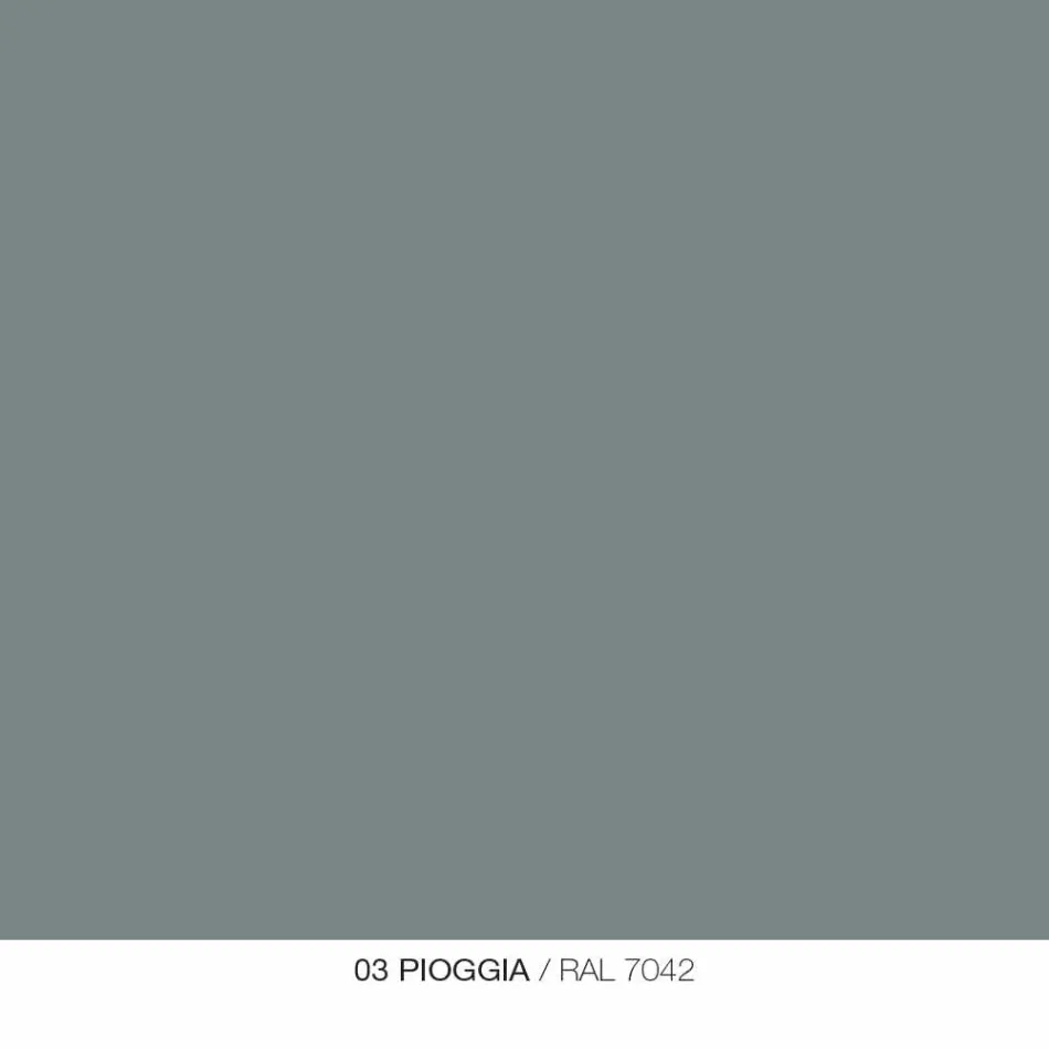 Zewnętrzny stolik kawowy metalowy Różne kolory, nowoczesny włoski design - Yasmine Viadurini