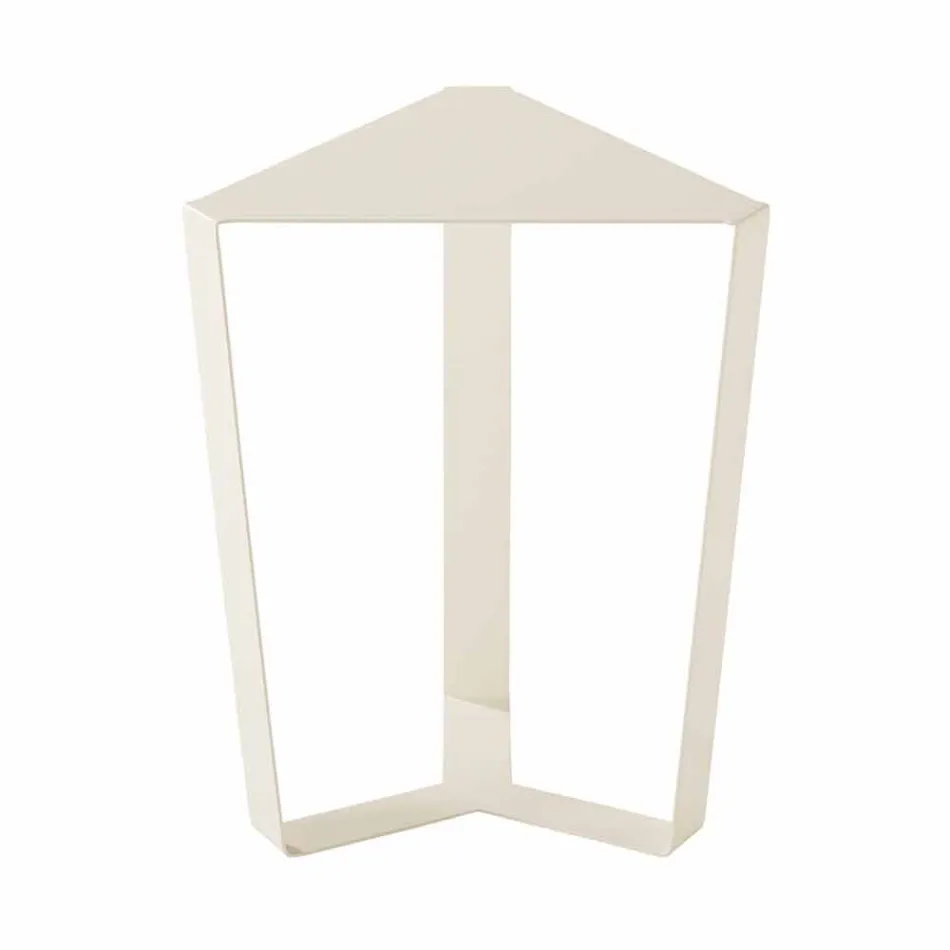 Zewnętrzny stolik kawowy metalowy Różne kolory, nowoczesny włoski design - Yasmine Viadurini