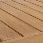 Homemotion Nowoczesny stół ogrodowy z drewna tekowego - Luanaedmea Viadurini