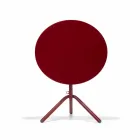 Okrągły zewnętrzny stół z blachy i blachy wyprodukowany we Włoszech - Alberic Viadurini