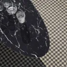 Stalowa konstrukcja stolika kawowego na zewnątrz Made in Italy - Zacznij od Myyour Viadurini