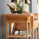 Coffee Garden 56x56 cm ręcznie tkany polietylen Czad Viadurini