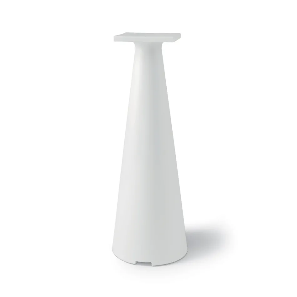 Podstawa stolika ogrodowego z polietylenu i HPL Made in Italy - Lucy Viadurini