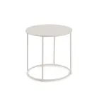 Stolik ogrodowy ze stali ocynkowanej o różnych rozmiarach Made in Italy - Brienne Viadurini