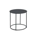 Stolik ogrodowy ze stali ocynkowanej o różnych rozmiarach Made in Italy - Brienne Viadurini