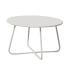 Stolik ogrodowy ze stali ocynkowanej Made in Italy - Brienne Viadurini