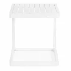 Stolik ogrodowy aluminiowy Homemotion malowany, 2 sztuki - Rodric Viadurini