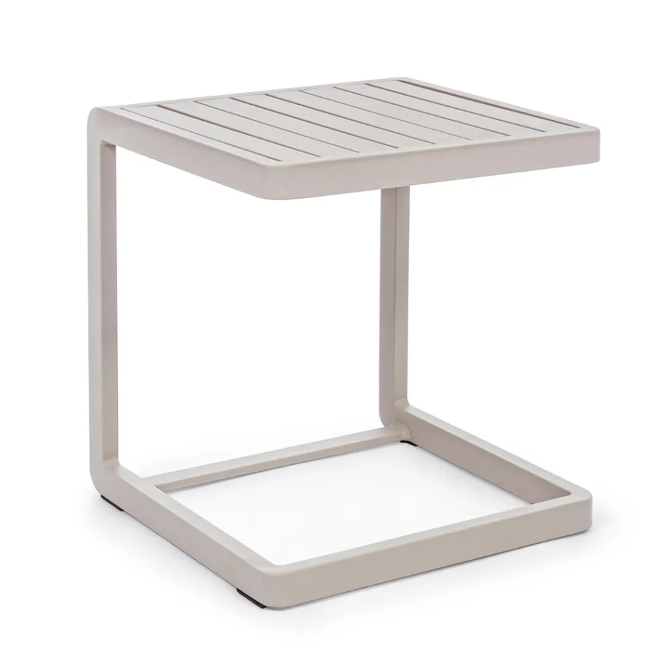 Stolik kawowy ogrodowy z malowanego aluminium, Homemotion, 2 sztuki - Rodric Viadurini