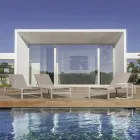 Stolik kawowy ogrodowy z malowanego aluminium, Homemotion, 2 sztuki - Rodric Viadurini