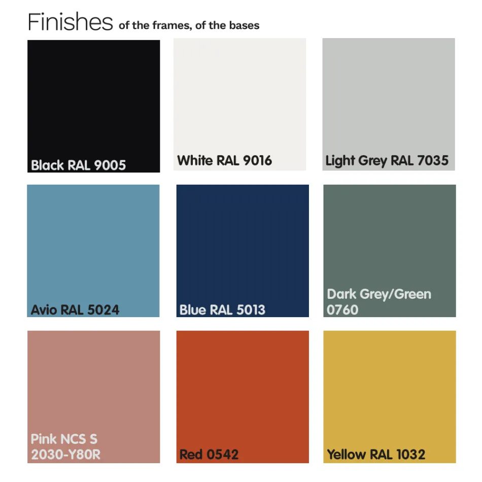 Stolik kawowy ogrodowy z Hpl i malowanego metalu Made in Italy - Guerrino Viadurini