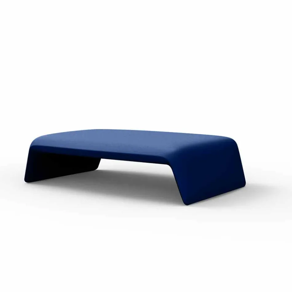 Blow by Vondom polietylenowy stół ogrodowy, nowoczesny design Viadurini