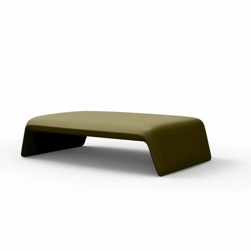Blow by Vondom polietylenowy stół ogrodowy, nowoczesny design Viadurini