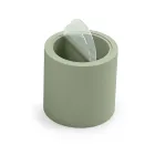 Stolik kawowy ogrodowy z polietylenu z pojemnikiem Made in Italy - Stracco Viadurini