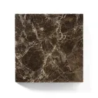 Stolik ogrodowy z ceramiki szklanej i metalu Made in Italy - Guerrino Viadurini