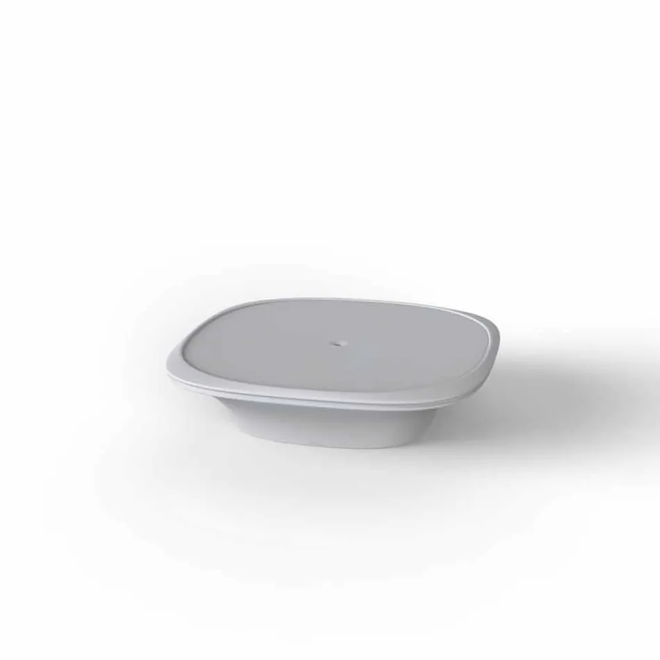 Nowoczesny stół ogrodowy Ufo 100x100 cm firmy Vondom, z polietylenu Viadurini