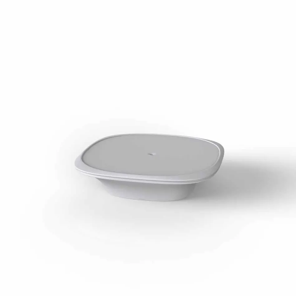 Nowoczesny stół ogrodowy Ufo 100x100 cm firmy Vondom, z polietylenu Viadurini