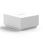 Kwadratowy stolik kawowy z polietylenu Made in Italy - Makao Viadurini